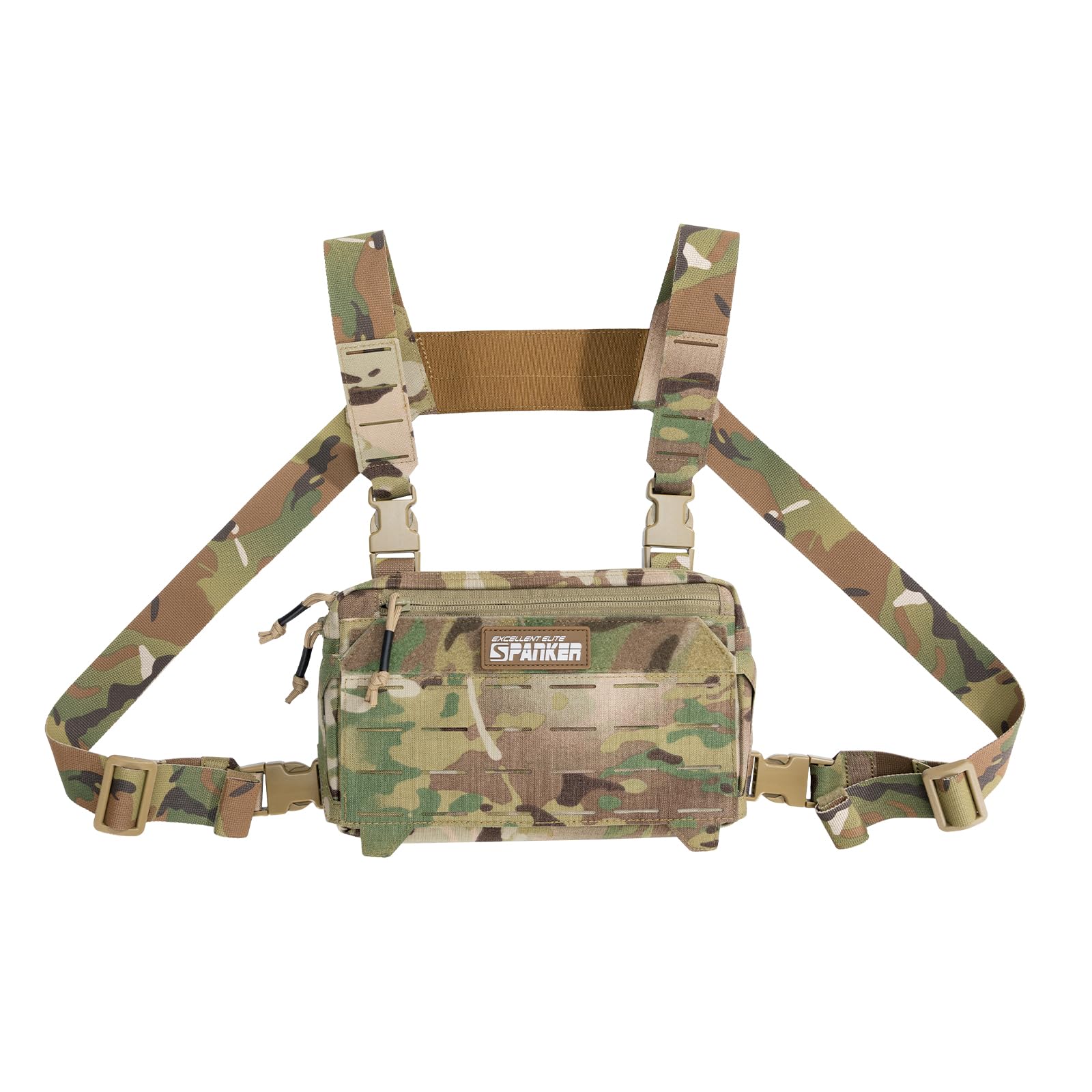 EXCELLENT ELITE SPANKER タクティカルポーチセット EXCELLENT ELITE SPANKER Bolsa de peito tática EDC, bolsa